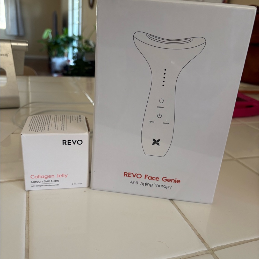 Revo Face Genie & Collagen Jelly Korean Skin Care